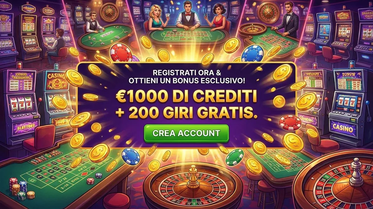 Registrazione con bonus